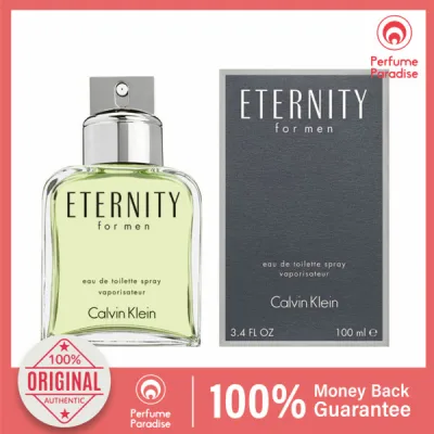 [100% Original] Calv in Klein cK Eternity EDT Men (100ml) perfume for men (My Perfume Paradise)