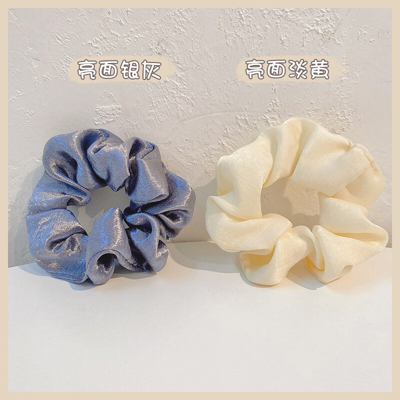 Korean Candy Color Print Hair Bands