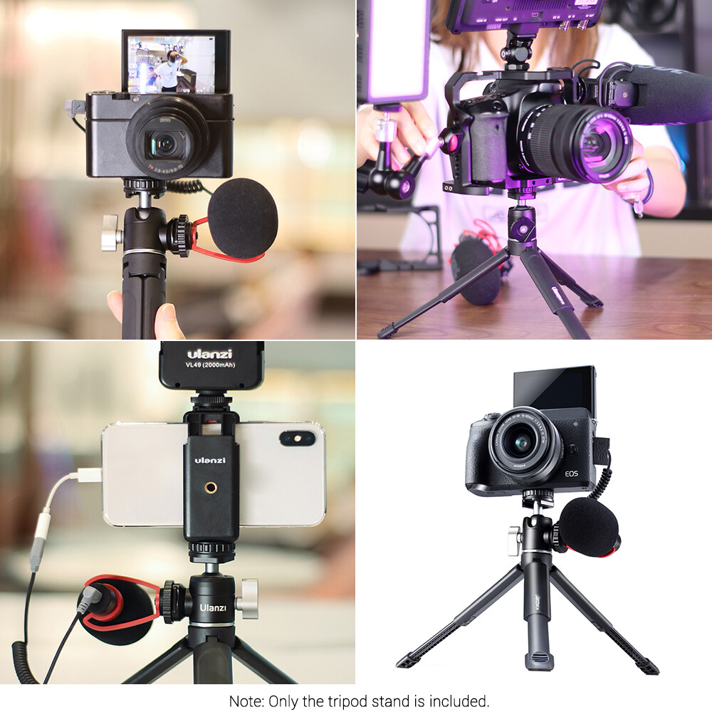 Ulanzi Extendable Table Tripod Adjustable Height with 1/4 Screw