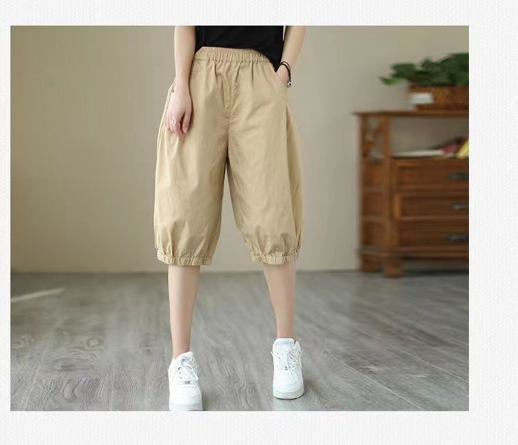 Summer Thin Loose Shorts Women's Wide Leg Shorts