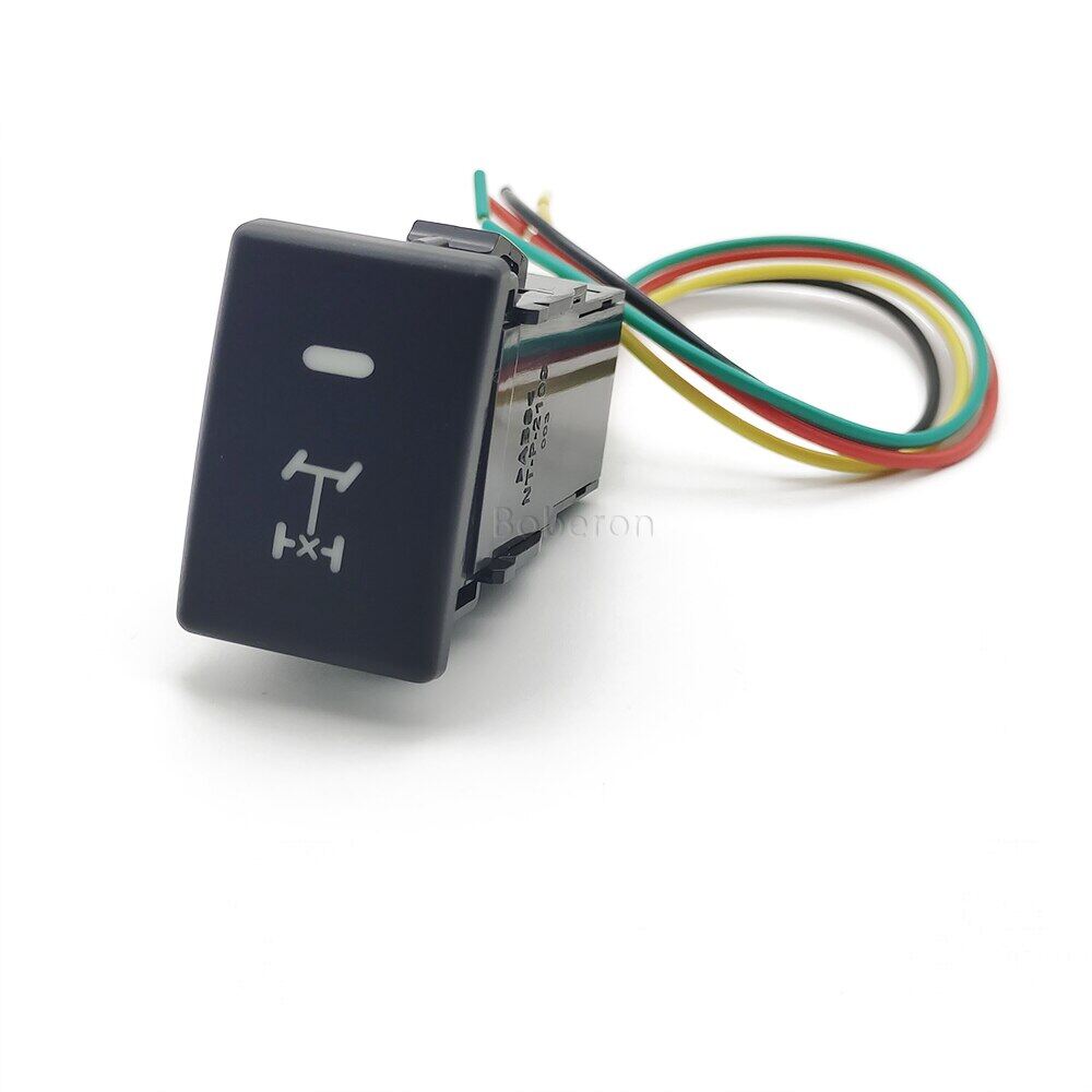For Isuzu Mu-X Car Power on off Rear Differential Rearview Mirror Heating Fog Light Push Button Switch Refitted Switch