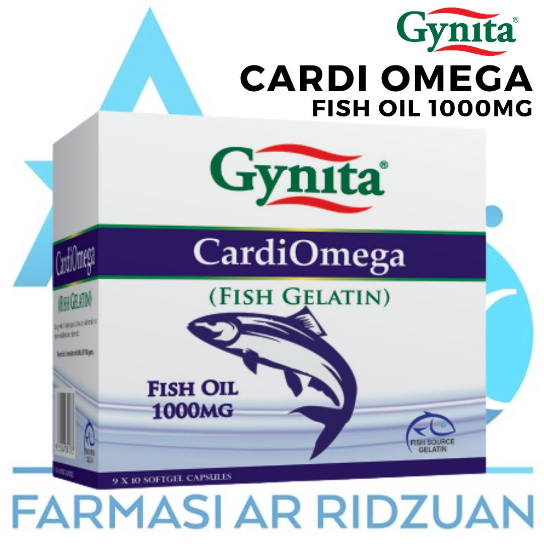 Gynita Cardiomega Fish Oil 1000mg Lazada