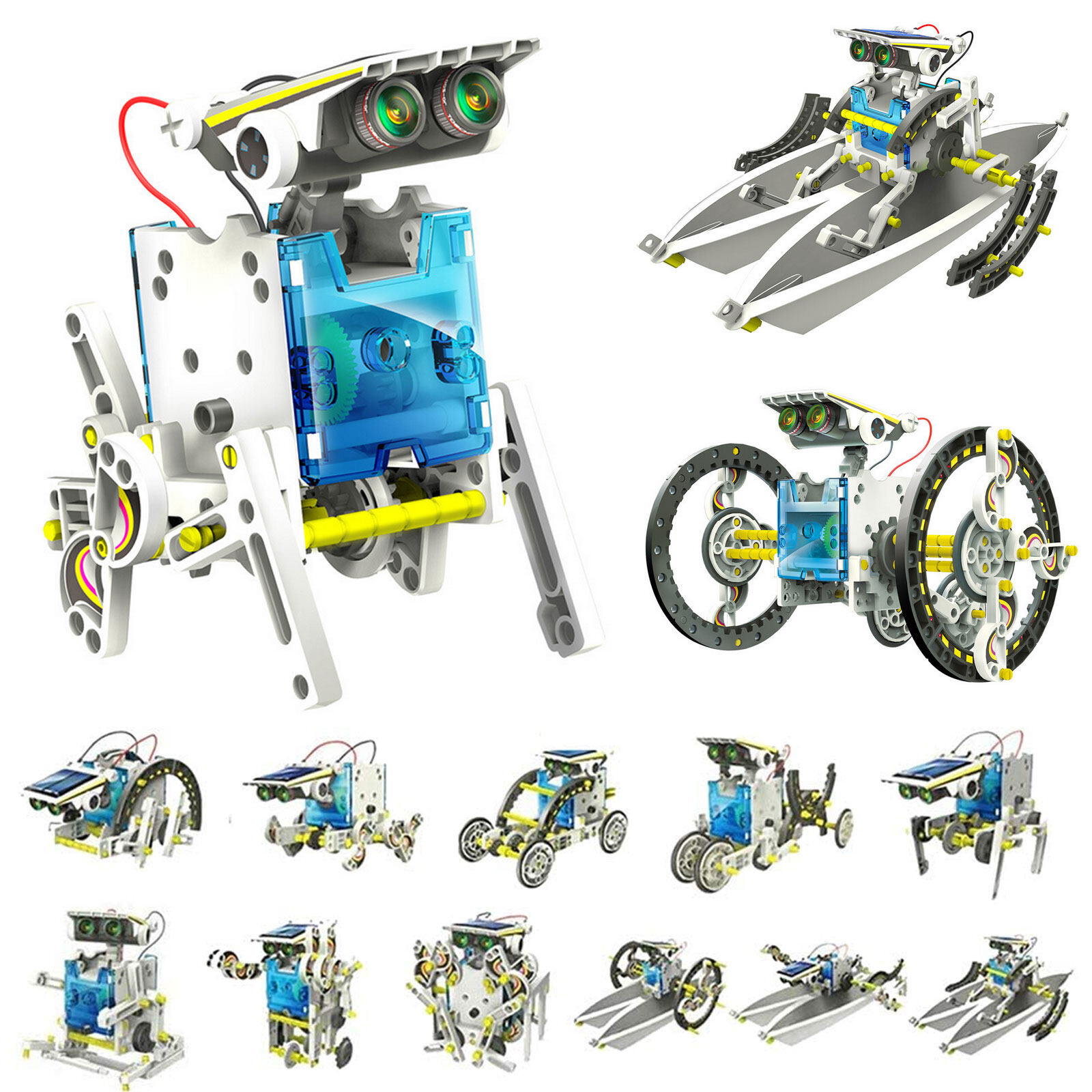 robot building kit for 8 year old