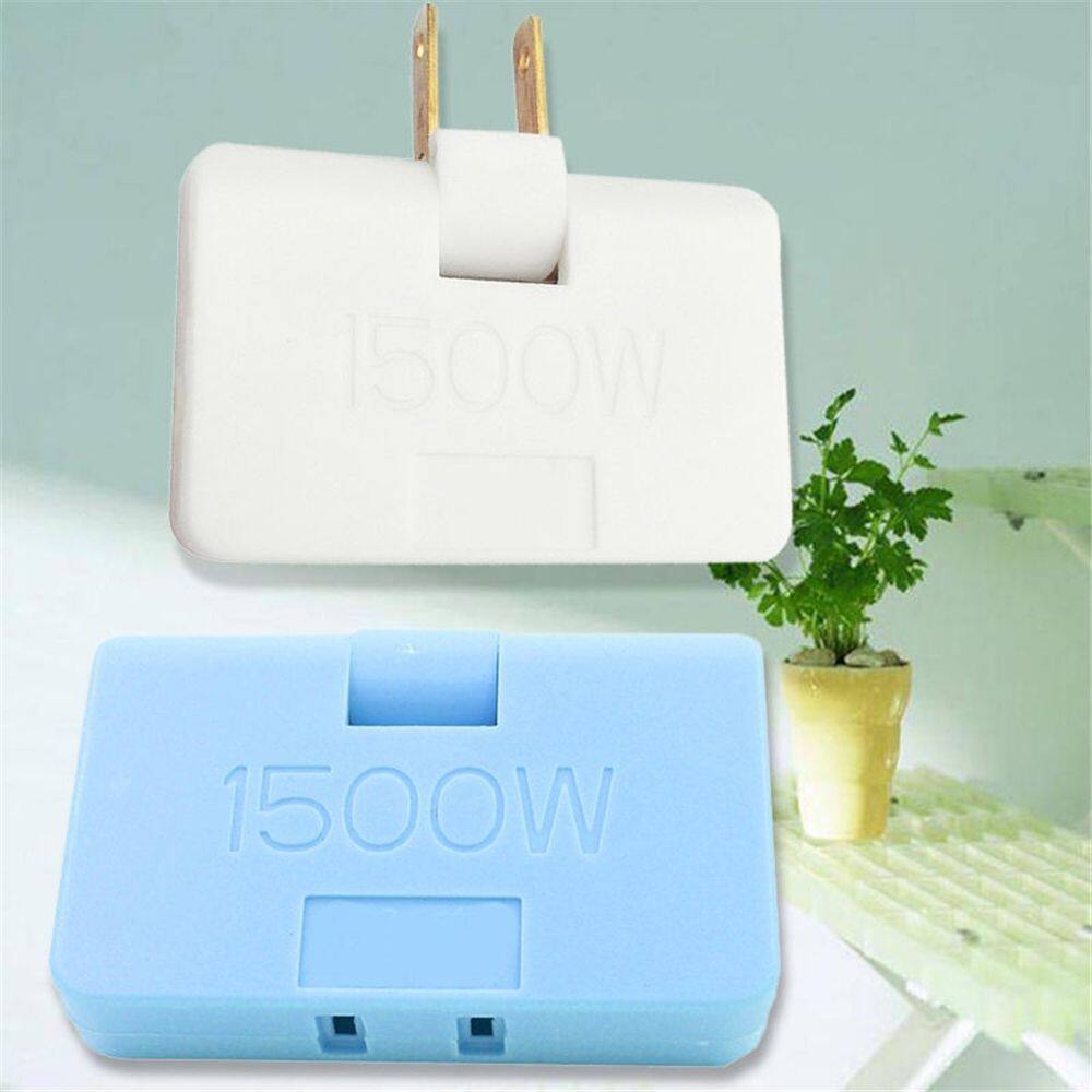 RFHFHTRE Durable Creative 2 Prong 3 Outlet US Plug Swivel AC Power Electrical Plugs Adapter Sockets