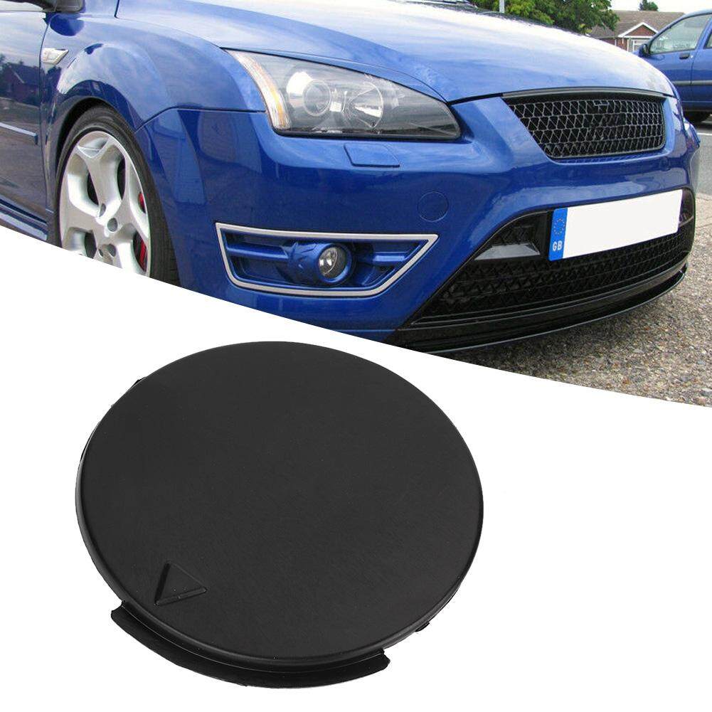 Front Bumper Tow Hook Eye Cover,Front Bumper Tow Towing Hook Eye Cap Cover Fits for Focus MK2 2007-2011