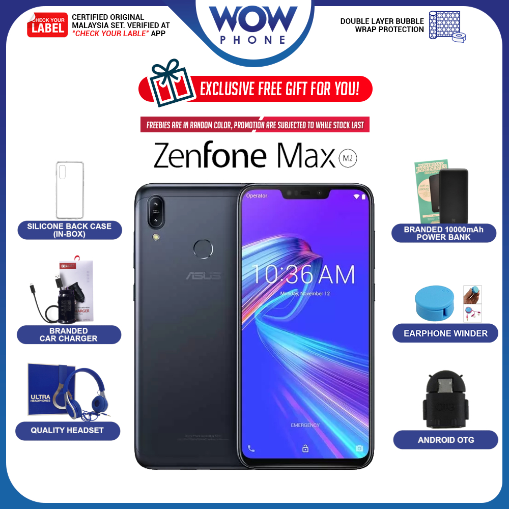 Asus Zenfone Max (M2) ZB633KL Price in Malaysia & Specs - RM499 | TechNave