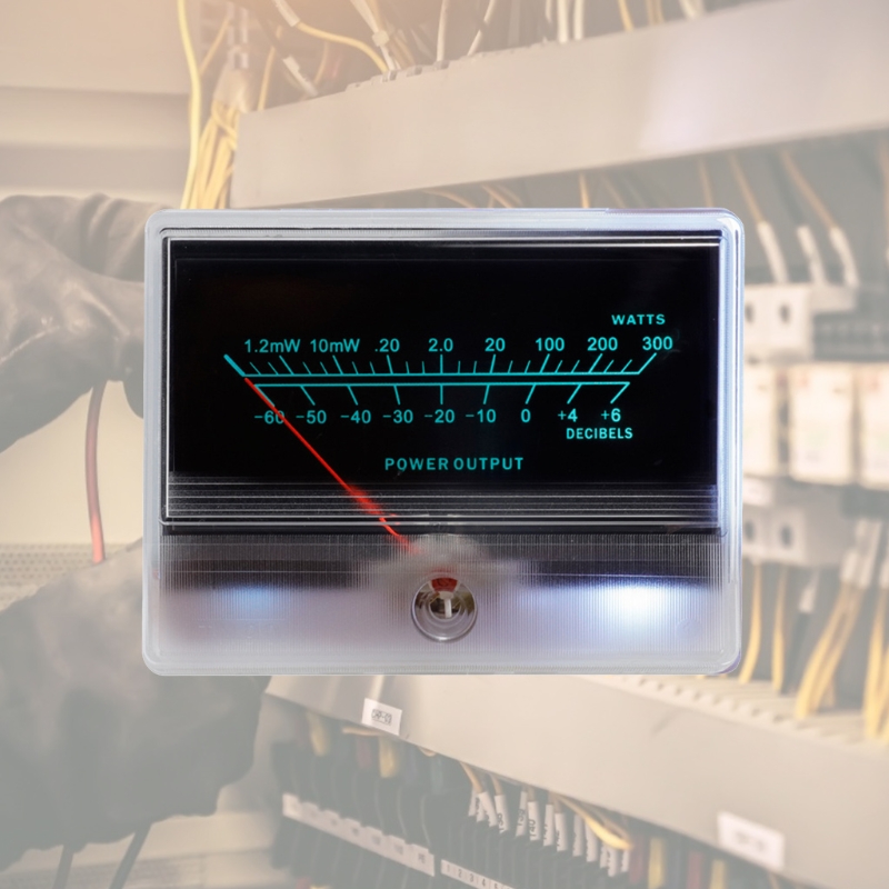 Bảng Điều Khiển Bóng Đèn VU Mét Máy Đo Mức Âm Thanh Ghi Lại Ánh Sáng Phía Sau Ấm Áp, VU Meter, Bo Mạch Khuếch Đại Âm Thanh Nổi Âm Thanh DB