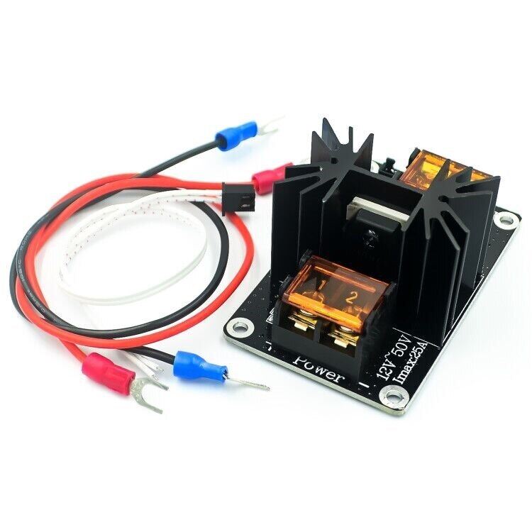 3d printer heated bed power module high current 25a 30a mosfet upgrade ramps 1.4