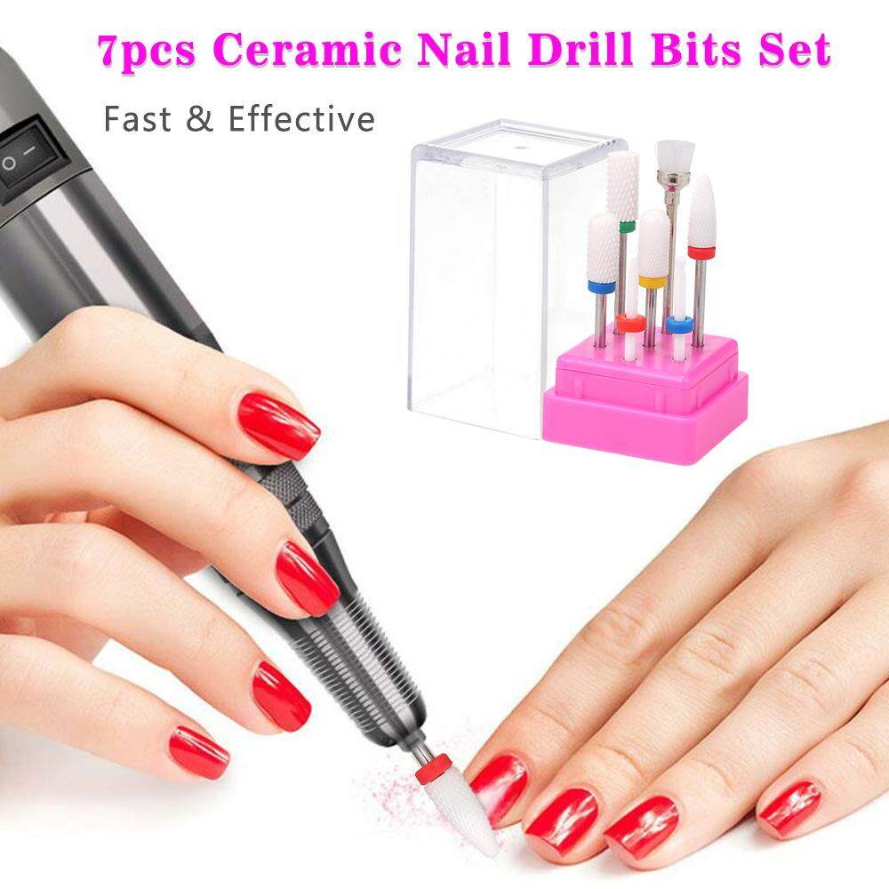 7pcs Ceramic Nail Drill Bits Set Pedicure & Manicure Drill Bits Kit Replacement Drill Bits for Electric Nail Drill Machine Acrylic Nail Tool 1# (04) HaiTao | Lazada 7pcs Ceramic Nail Drill Bits Set Pedicure & Manicure Drill Bits Kit Replacement Drill Bits for Electric Nail Drill Machine Acrylic Nail Tool 1# (04) HaiTao | Lazada