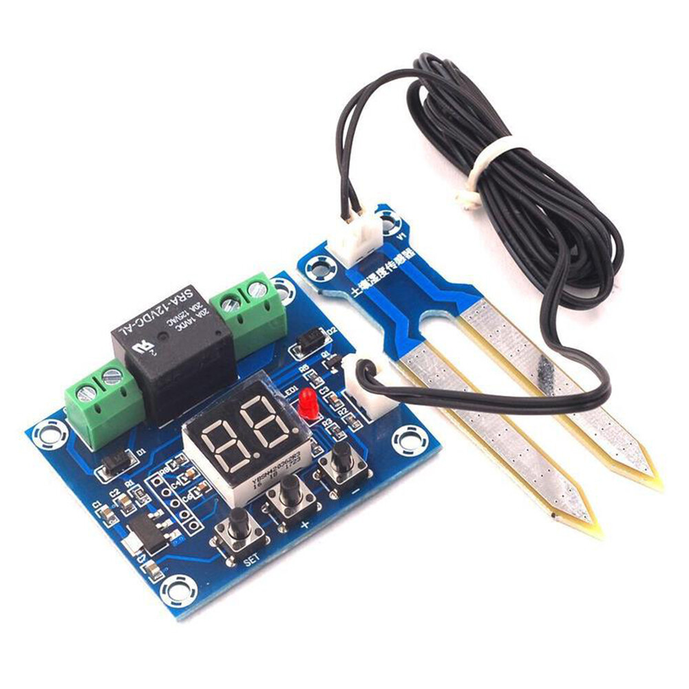 XH-M214 12V Digital Soil Humidity Sensor Controller Professional Irrigation Automatic Water