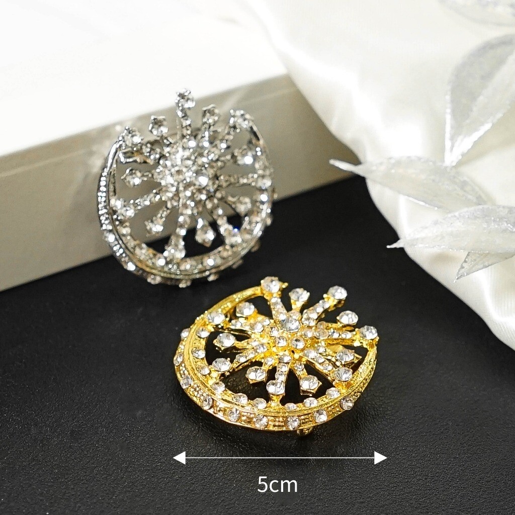 Dokoh Songkok Kerongsang Bulan Bintang Sabit Pin Pengantin Tanjak