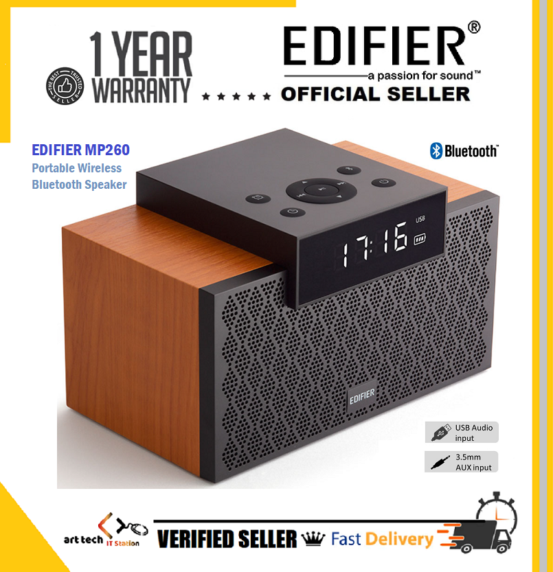 Edifier MP260 - Portable Wireless Bluetooth Integrated 2.1 Channel ...