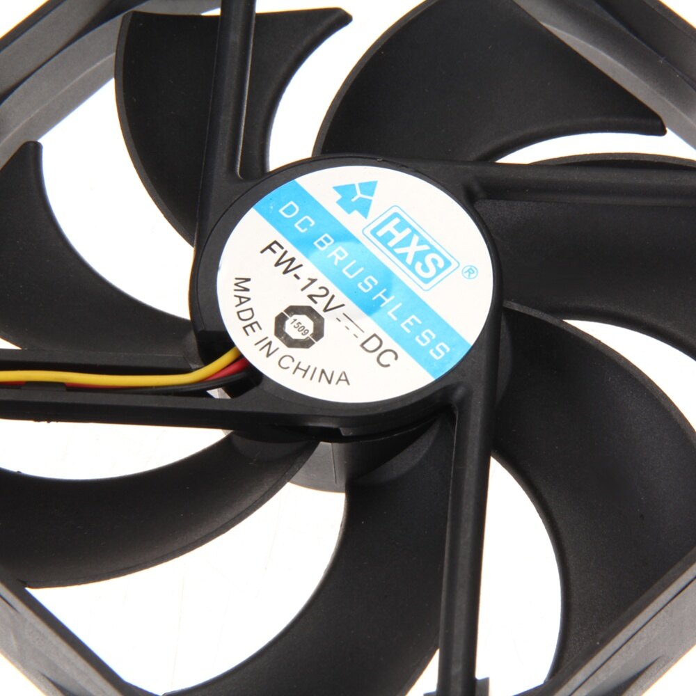 Quạt Làm Mát Vỏ Máy Tính Không Chổi Than DC 120Mm 120X25Mm 12V 3Pin