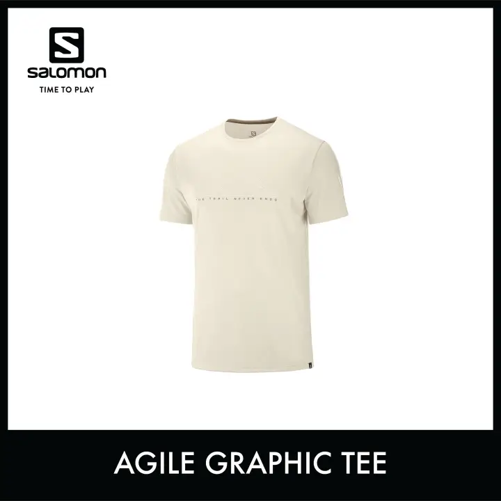 salomon agile graphic tee