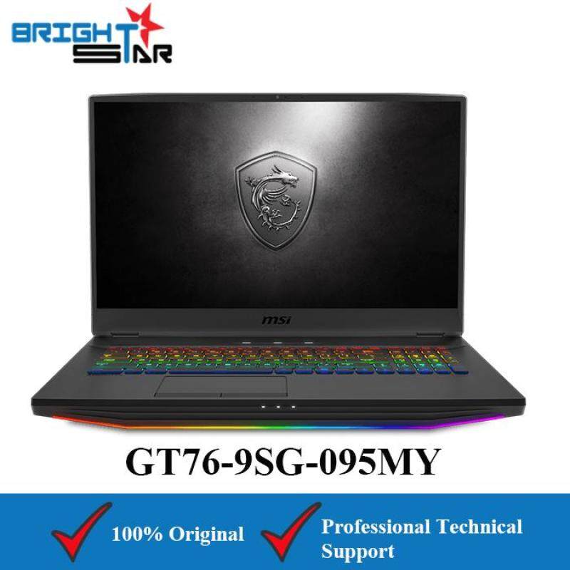 MSI Titan GT76-9SG-095MY Black (Intel i9-9900K/64GB/1TB HDD+1TB SSD/RTX2080 8GB/17.3Inch) Malaysia