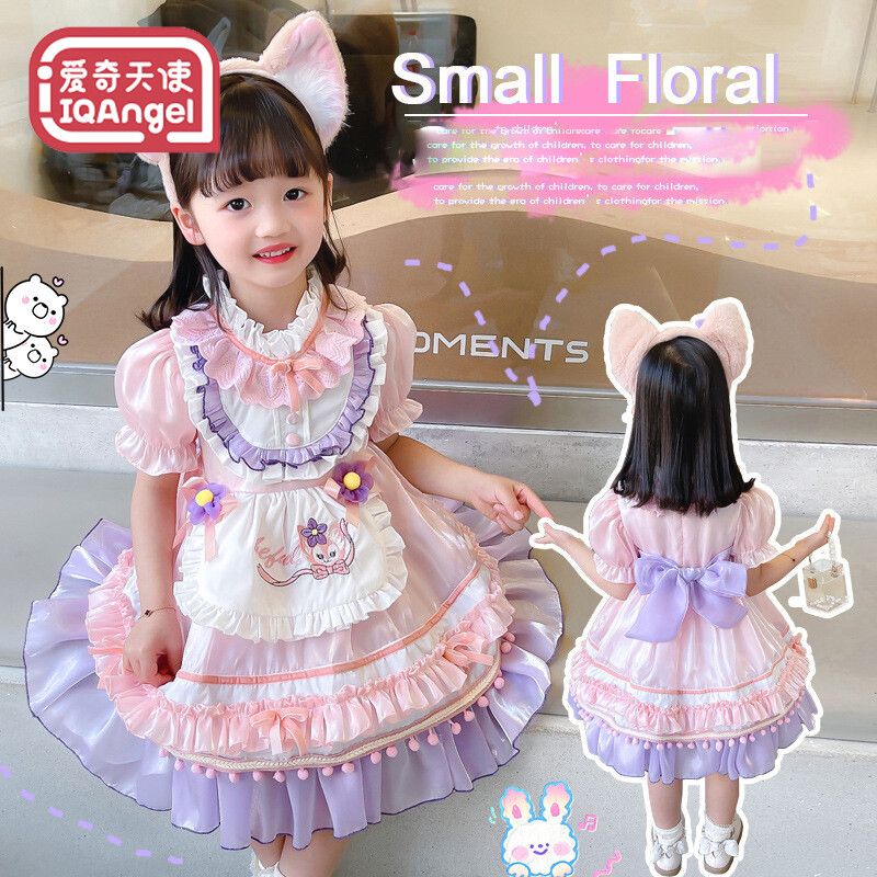 TG New girls' Lolita princess dress Western style tutu skirt luolita dress