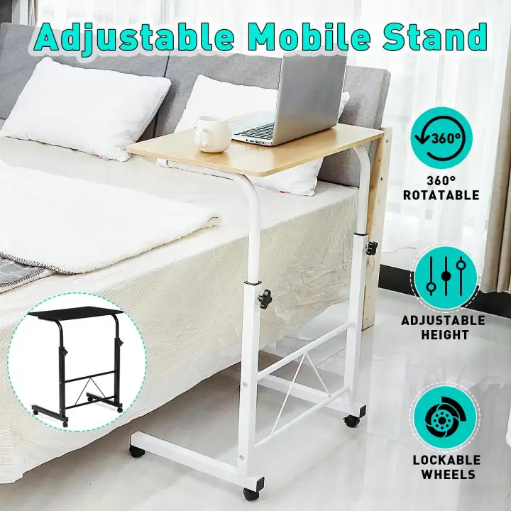 Laptop Desk Cart Bed Tray Table Stand Computer Rolling Adjule Laptop Desk Cart Bed Tray Table Stand