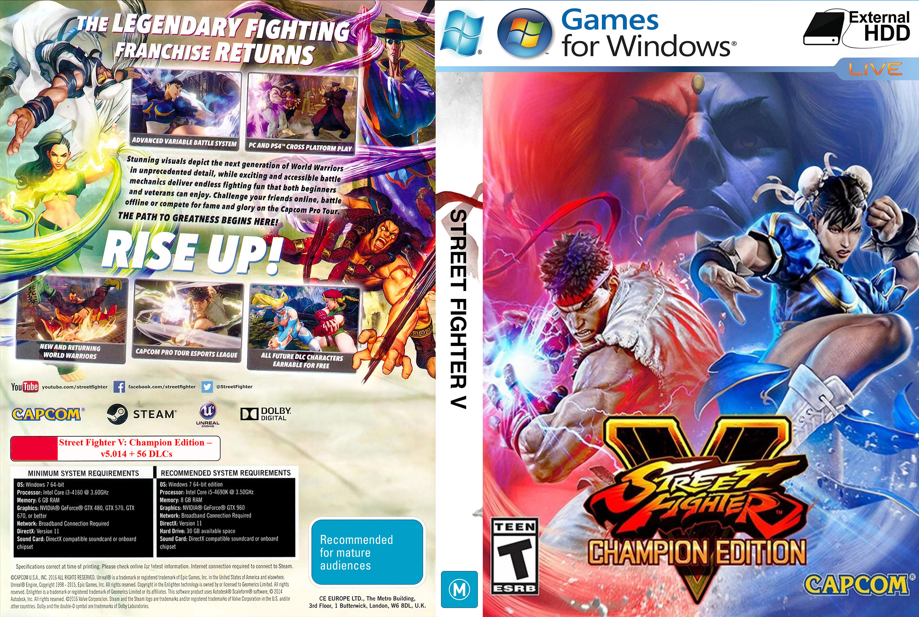 Street Fighter V: Champion Edition PC (Digital)