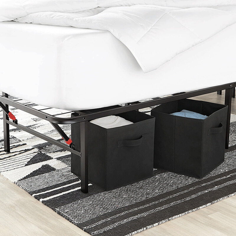 Non Woven Coverless Storage Box Amazon Square Toy Organizer Storage Box Foldable Fabric Storage Box