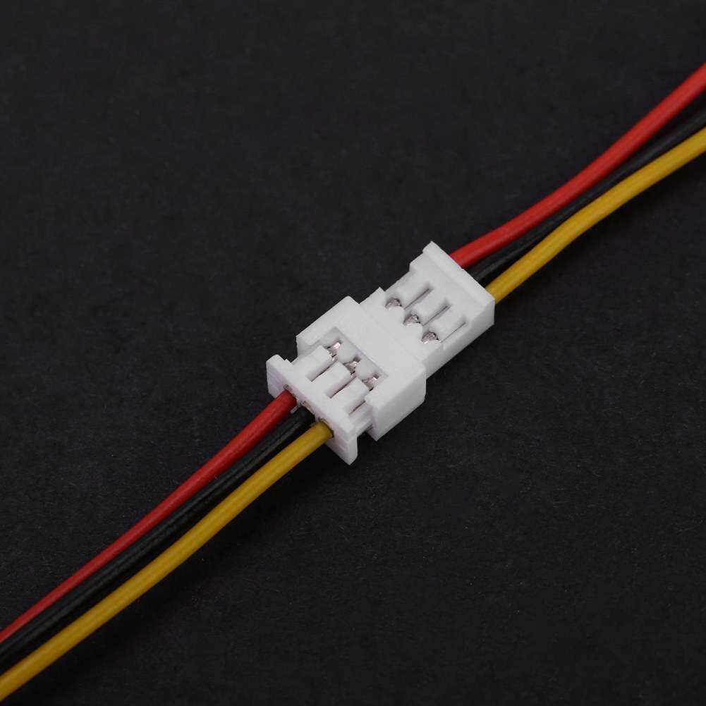 20 Sets/pack Micro JST 1.25MM 2-Pin/3-Pin Male&Female Connector Plug with Wires Cables