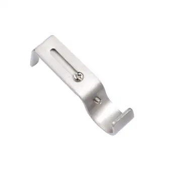 Venicenight Adjustable Iron Window Curtain Rod Bracket Holder