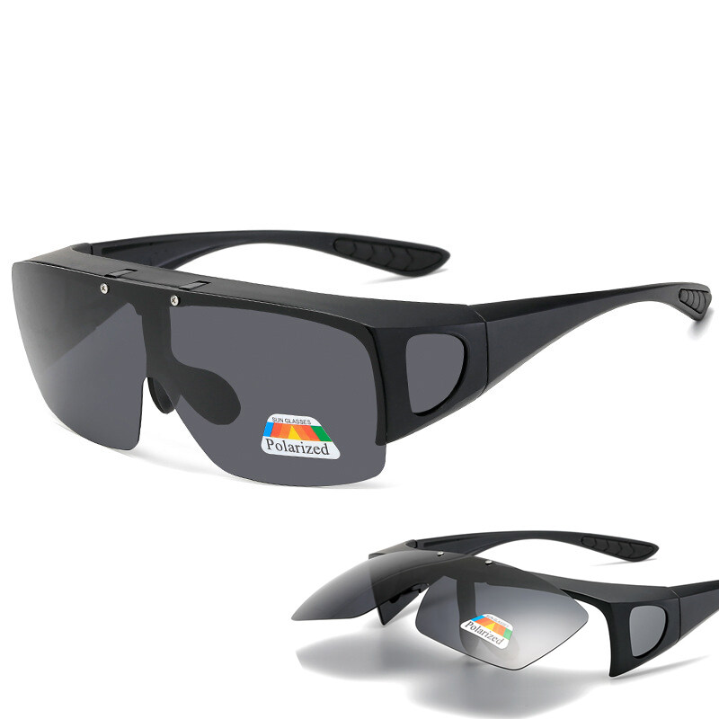 Fit Over Prescription Sunglasses Wrap Around Sunglasses Flip Up