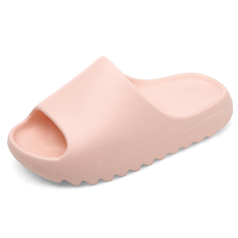 BAOLONGXIN Children's coconut slippers yeezy flip flops slide students thick bottom beach sandals
