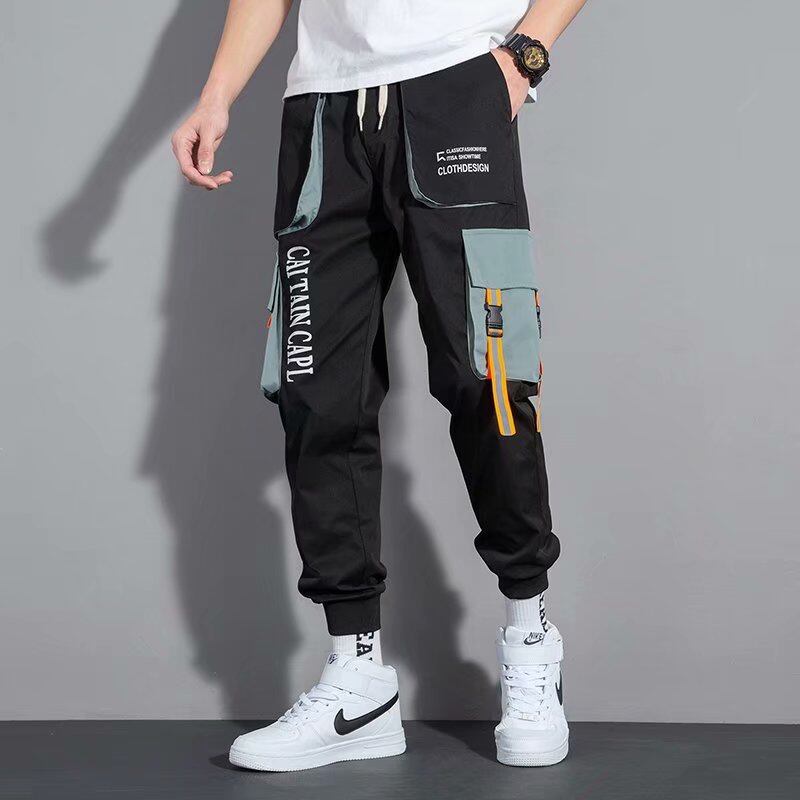 IELGY【S-3XL】 overalls men's trendy brand hip-hop loose casual Japanese style