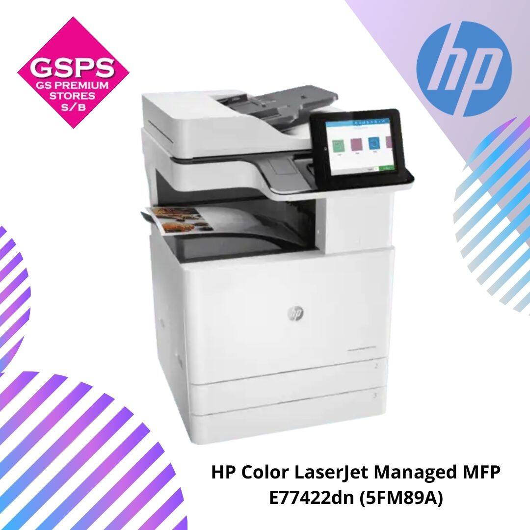 hp color laserjet managed mfp e77422dn