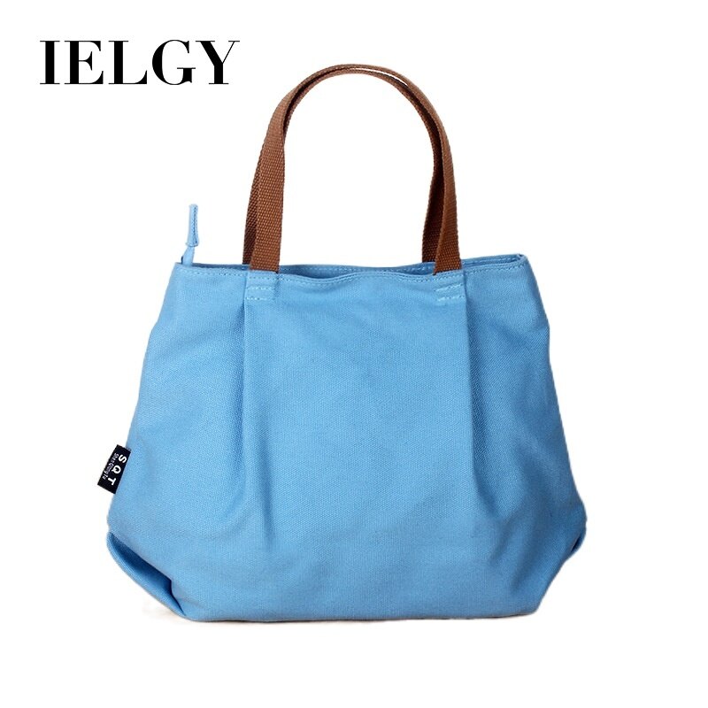 IELGY Original art canvas bag ladies hand bag handmade cloth bag