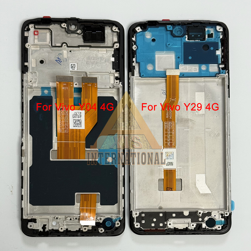 Display LCD Con Cornice Per Vivo Y04 V2430 - Kit Sostituzione Schermo Completo, Con Strumenti E Pellicola