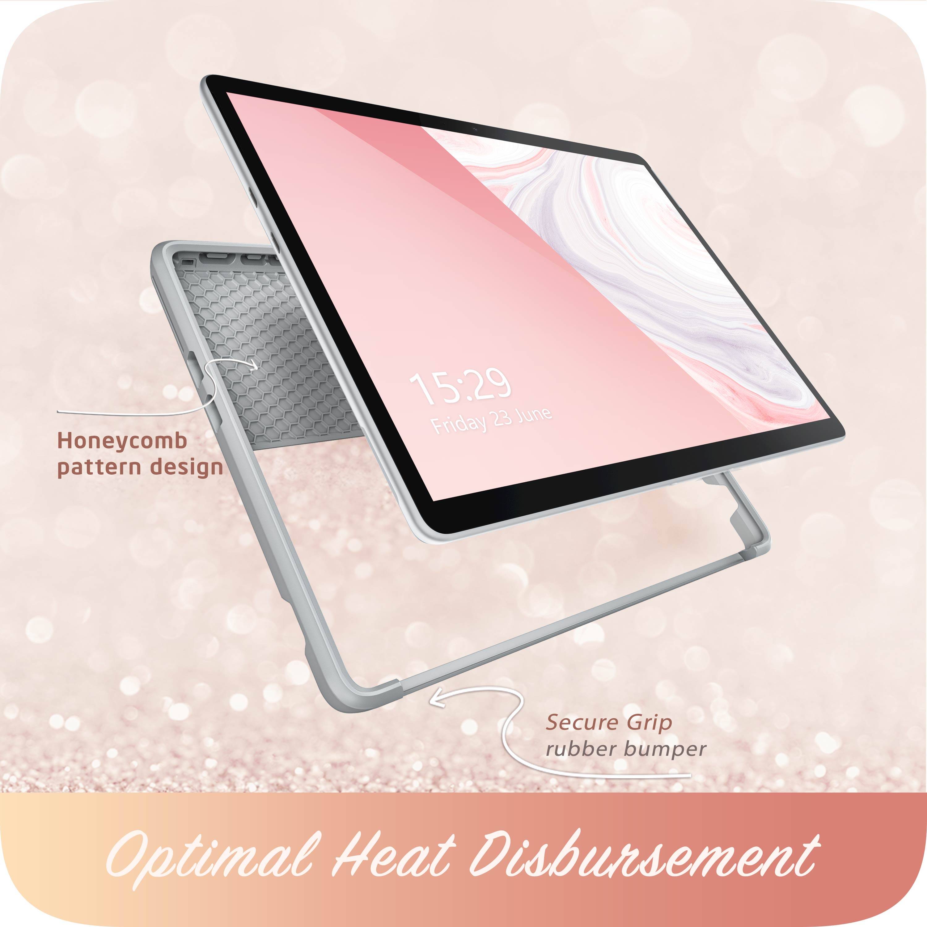 I-blason Cosmo Series cho Microsoft surface Pro 9 trường hợp 2022/bề mặt Pro 10 trường hợp 2024 phát hành Slim phong cách Ốp bảo vệ điện thoại trường hợp Tương thích với loại bao gồm bàn phím