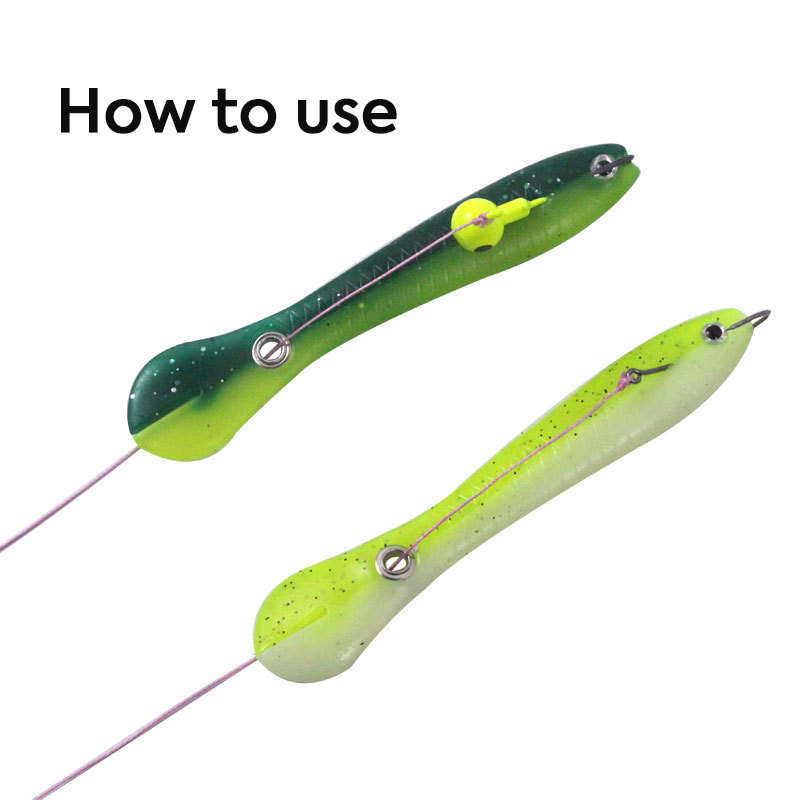 Goture 5pcs Soft Bionic Fishing Lure For Bass Crappie Trout