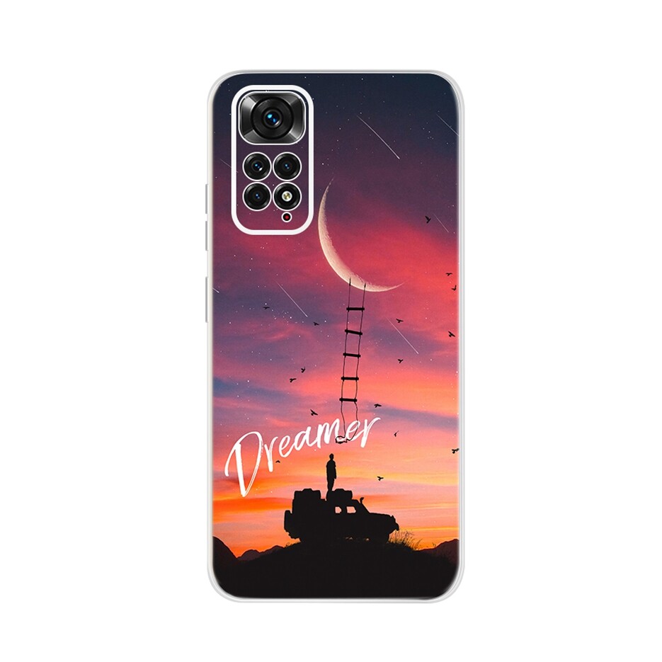 Ốp Cho Xiaomi Redmi Note 11 / Redmi Note 11S Ốp Điện Thoại Silicon Mềm Dễ Thương Cho Redmi Note11 Note11S Caing