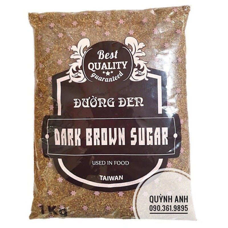 Đường Đen Đài Loan (Túi In) Gói 1kg