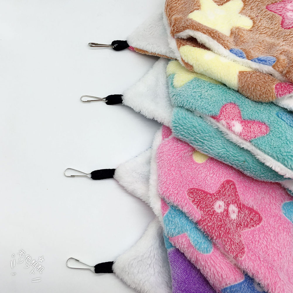 Warm Double Layer Hanging Hammock Sleeping Bag for Pet Sugar Glider Squirrel Hamster