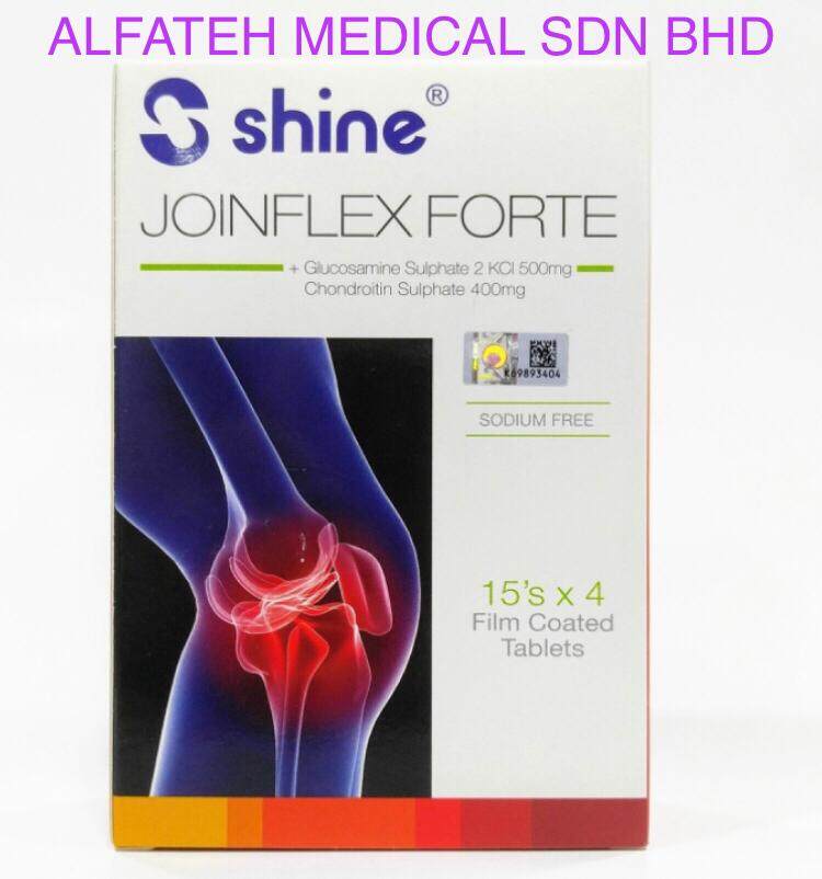 Shine Joinflex Forte, Glucosamine Sulphate and Chondroitin Sulphate for