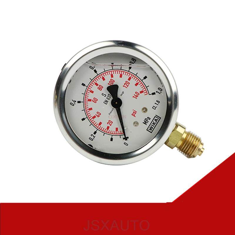 For WIKA EN8371 Pressure Gauge ShockResistant Stainless Steel