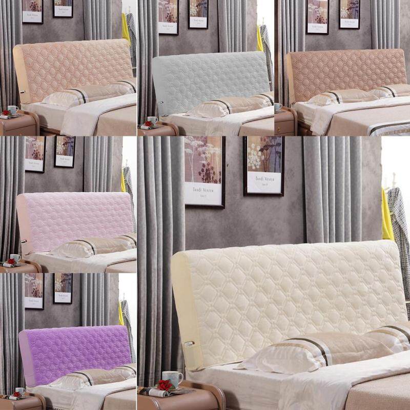 Fityle Quilted Plain Headboard Slip Cover Bed Head Board Dust Proof Protector