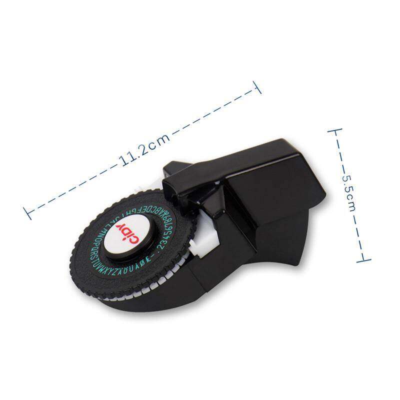 Máy In Nhãn Dập Nổi MOTEX E101 Phiên Bản Nâng Cấp C101 Mini Tự Làm Trang Trí Máy Đánh Chữ Thủ Công Phù Hợp Với Nhãn Dán 3D 9Mm
