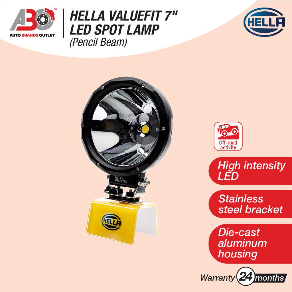 HELLA Valuefit 7 LED Spot Lamp (Pencil Beam) - 1G7 357 200 011