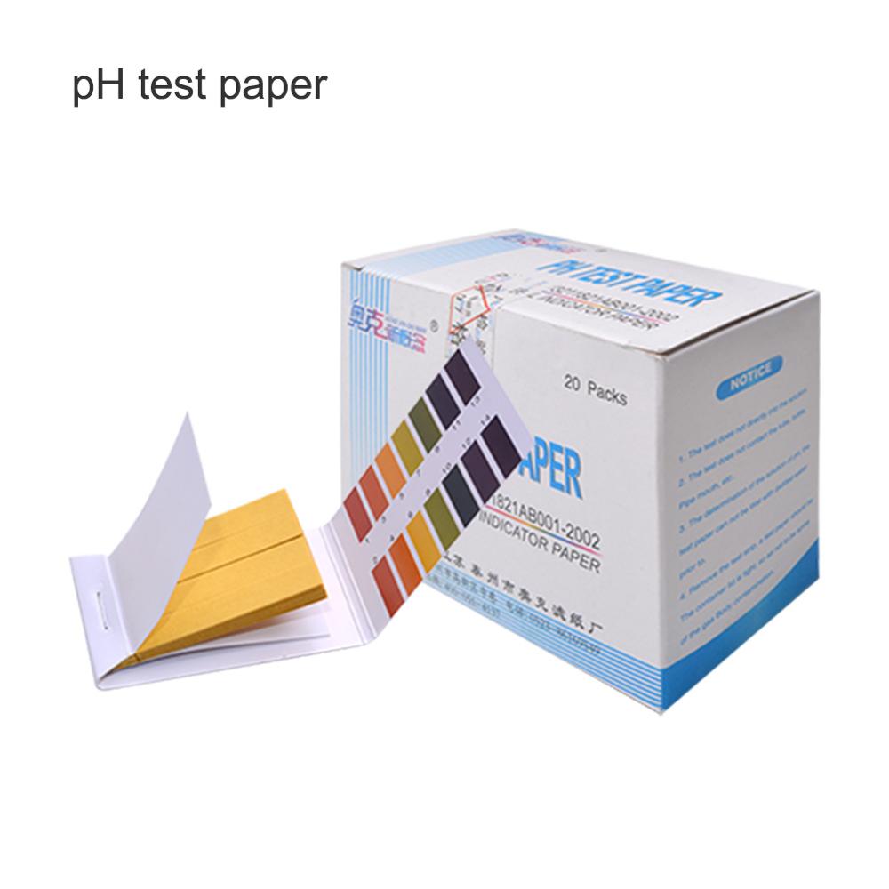 20 pcs/box ph meters ph test strips indicator test strips 1-14/ph 5.4-7.0/ph 3.8-5.4 paper litmus tester/brand new measurement