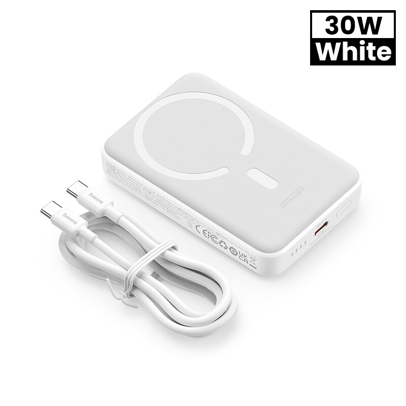 Baseus 10000mAh Wireless Power Bank PD 30W Battery External Wireless Fast Charge