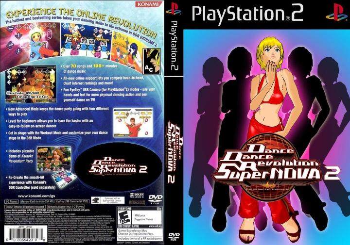 dance dance revolution supernova ps2