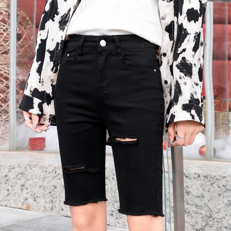 Women Denim Cycling Shorts - Best Price 