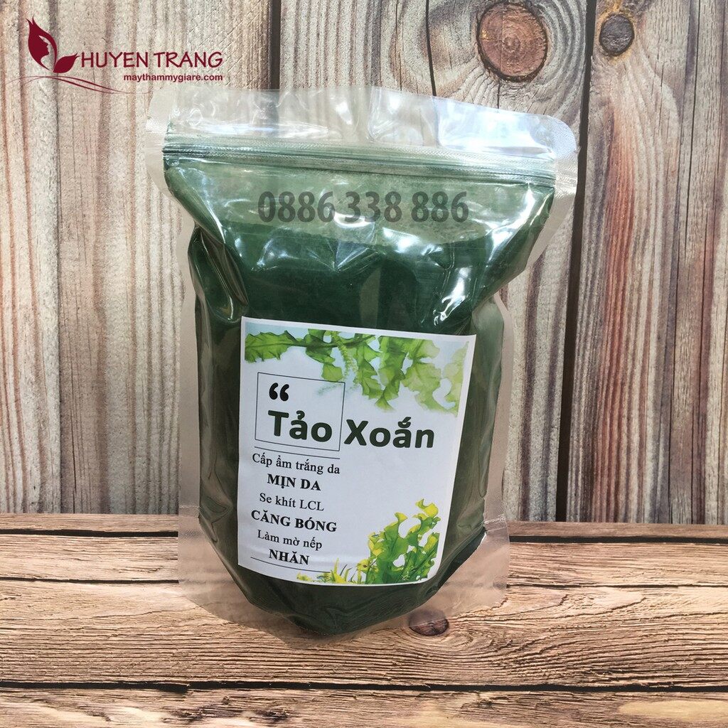 Mặt Nạ Tảo Xoắn Spirulina