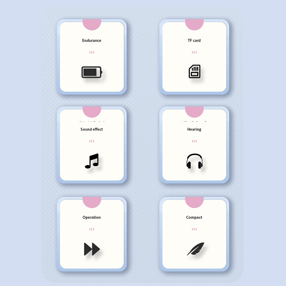 [[Ready Stock] MP3 Music Walkman Player Bluetooth 5.0 Portable HiFi Lossless for Sports Running Earphone Included,[Ready stock] portable lossless Bluetooth 5.0 HIFI MP3 player for running sport including,]