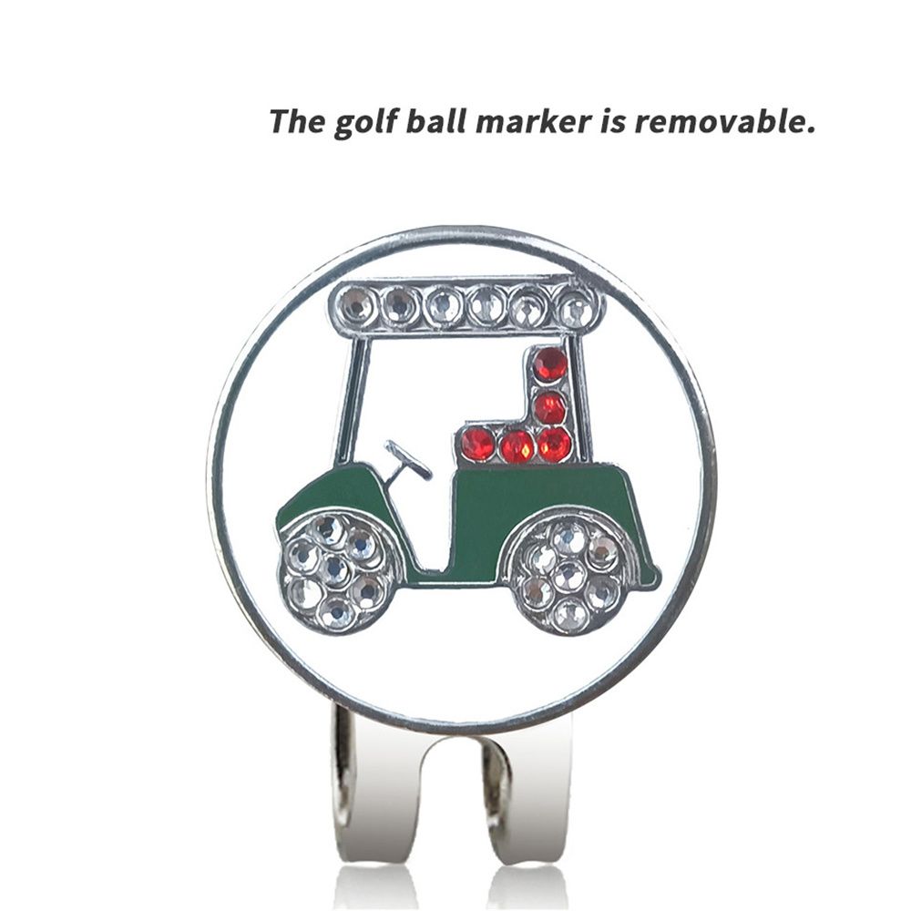 RIRIANN Phụ Kiện Đánh Dấu Vị Trí Bóng Ic Dụng Cụ Hỗ Trợ Tập Golf Dụng Cụ Nhắm Mục Tiêu KẸP MŨ Kẹp Đánh Gôn Căn Chỉnh Bóng Golf Dụng Cụ Đánh Dấu Bóng Golf