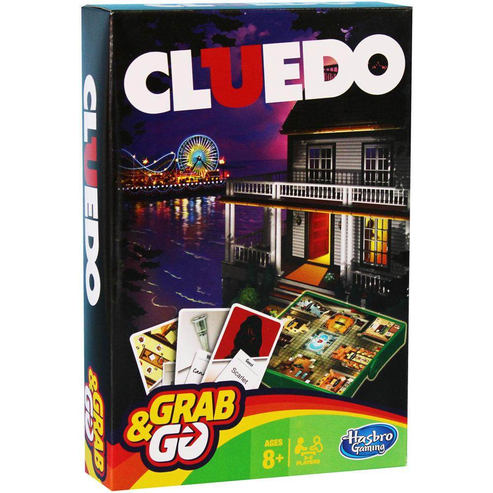 Hasbro Cluedo Grab & Go (Mini size for travel) | Lazada