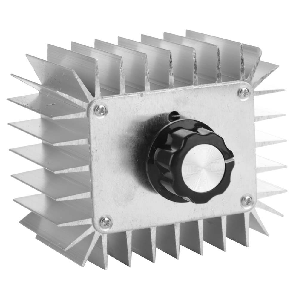 AC 220V 5000W Thyristor Motor Speed Control Adjustable Power Controller AC Motor Speed Controller for Temperature